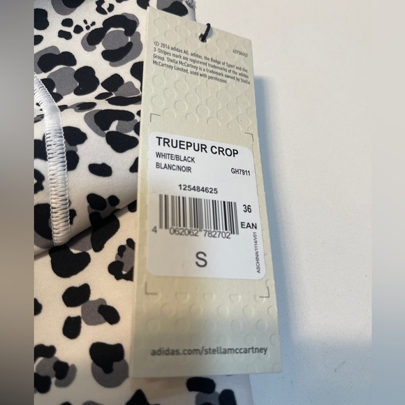 ADIDAS BY STELLA McCARTNEY TRUEPURPOSE CROP TOP RUNNING TRAINING - Picture 9 of 10